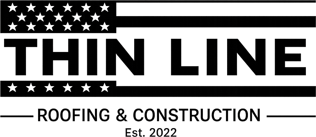 Thin Line Roofing and Construction logo